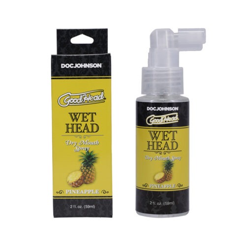 Doc Johnson GoodHead Juicy Head Dry Mouth Spray Pineapple - 2 fl oz