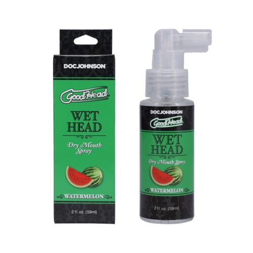 Doc Johnson GoodHead Juicy Head Watermelon Dry Mouth Spray - 2 fl oz