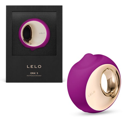 LELO ORA 3 Rechargeable Clitoral Stimulator in Deep Rose