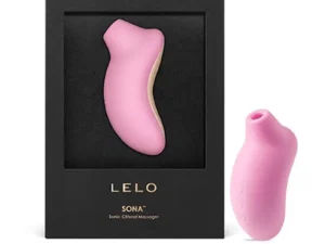 LELO SONA Rechargeable Sonic Clitoral Stimulator Pink - Innovative Stimulating Device with 8 Modes