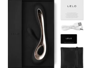LELO Soraya 2 Rechargeable Rabbit Vibrator - Dual Stimulating Clitoral and G-Spot Massager