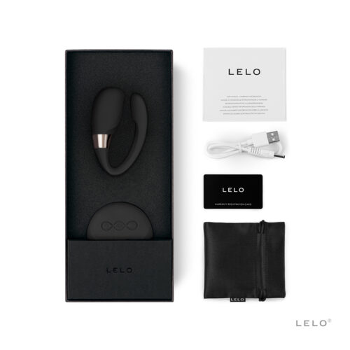 LELO TIANI 3 Rechargeable Dual Stimulation Couples Vibrator with Remote in Black