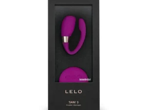 LELO TIANI 3 Rechargeable Dual Stimulation Couples Vibrator with Remote - Deep Rose