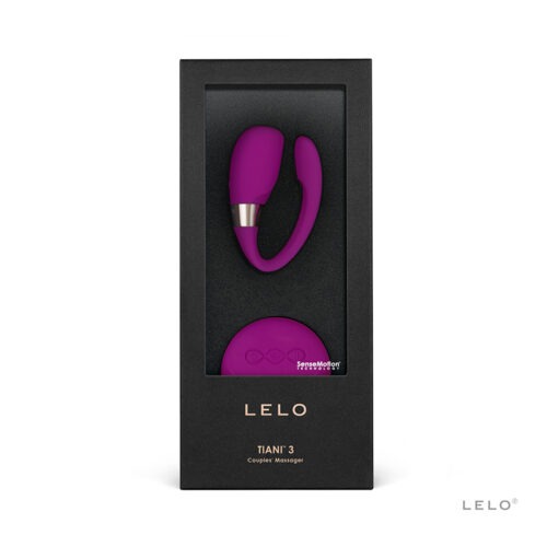 LELO TIANI 3 Rechargeable Dual Stimulation Couples Vibrator with Remote - Deep Rose