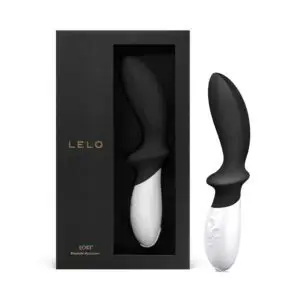 LELO LOKI Rechargeable Prostate Vibrator Obsidian Black - Powerful and Waterproof Men’s Pleasure Toy