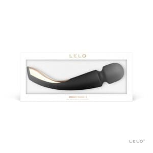 LELO Smart Wand 2 Large Rechargeable Wand Vibrator - Black