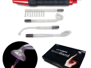 Stockroom.com KL Neon Wand Red Handle with Purple Electrode – ElectroErotic Sensation Device
