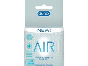 Durex Air Ultra Thin Condoms - 3 Pack by Paradise Marketing Services Part #8797