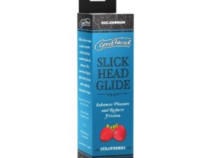 Doc Johnson GoodHead Slick Head Glide Strawberry 4 oz. - Water-Based Personal Lubricant