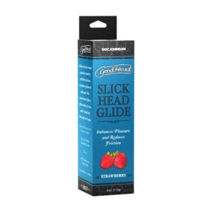 Doc Johnson GoodHead Slick Head Glide Strawberry 4 oz. - Water-Based Personal Lubricant