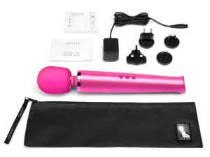 COTR Inc. Le Wand Rechargeable Vibrating Massager Magenta – Powerful & Versatile Personal Massager