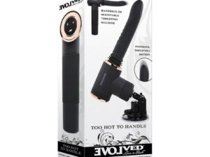 Evolved Too Hot To Handle Rechargeable Silicone Thrusting Sex Machine by Evolved - Part Number EN-RS-9390-2