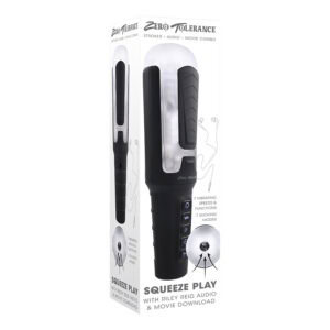 Evolved Zero Tolerance Squeeze Play Squeezable Vibrating Suction Stroker with Riley Reid
