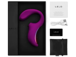 LELO ENIGMA Cruise Dual Stimulator in Deep Rose - G-Spot and Clitoral Pleasure with Cruise Control Technology