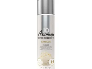 System Jo JO Aromatix Vanilla Scented Massage Oil 4 oz. – Moisturizing & Skin-Nourishing Formula