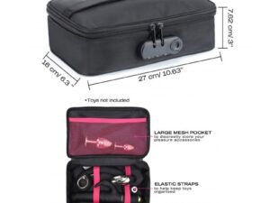 Lovely Planet USA Dorcel Discreet Storage Box with Integrated Padlock and Code