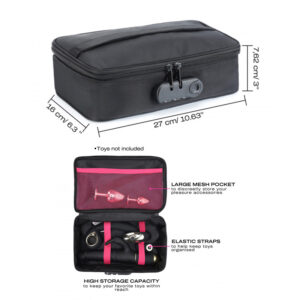 Lovely Planet USA Dorcel Discreet Storage Box with Integrated Padlock and Code