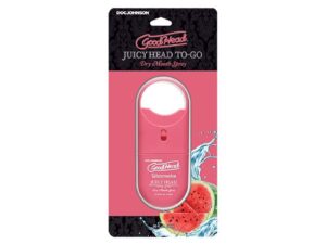 Doc Johnson GoodHead Juicy Head Dry Mouth Spray To-Go Watermelon 0.30 oz.