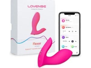 Lovense Flexer Wearable App-Controlled Vibrator with Independent Motors