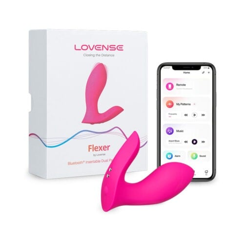 Lovense Flexer Wearable App-Controlled Vibrator with Independent Motors