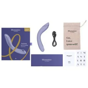 We-Vibe Womanizer OG Rechargeable G-Spot Pleasure Air Stimulator Lilac