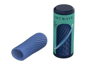We-Vibe Arcwave Ghost Reversible Silicone Stroker - Blue