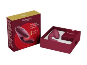 We-Vibe Womanizer Duo 2 Bordeaux – Advanced Dual Stimulator with Pleasure Air and G-Spot Vibrations