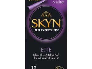 Paradise Marketing Services Lifestyles Skyn Elite Ultra Thin Polyisoprene Condoms 12-Pack