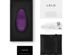 Lelo LILY 3 Rechargeable Mini Silicone Vibrator Dark Plum – Compact & Waterproof Pleasure Toy