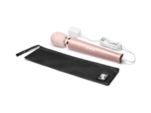COTR Inc. Le Wand Plug-In Vibrating Massager Rose Gold – Powerful Full-Body Personal Massager and Pleasure