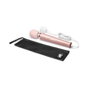 COTR Inc. Le Wand Plug-In Vibrating Massager Rose Gold – Powerful Full-Body Personal Massager and Pleasure