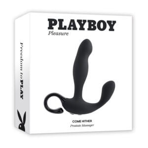 Evolved Playboy Come Hither Rechargeable Silicone Prostate Massager with Remote Control