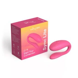 We-Vibe Sync Lite Pink Couples' Vibrator – Intuitive, Rechargeable, and App-Controlled