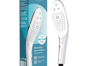 We-Vibe Womanizer Wave Shower Head and Clitoral Stimulator – Chrome