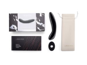 COTR Inc. Le Wand Crystal G-Wand Black Obsidian – G-Spot & External Pleasure Tool