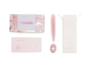 COTR Inc. Le Wand Crystal Slim Wand Rose Quartz – Beginner-Friendly Crystal Pleasure Tool