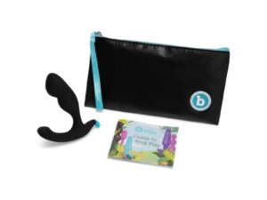 COTR Inc. b-Vibe Rocker Rocking Weighted Prostate Plug Black – Ergonomic P-Spot Stimulator with Internal