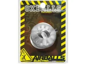 Blue Ox Designs OxBalls Airballs Electro Air-Lite Ballstretcher – Clear Ice