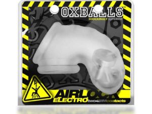 Blue Ox Designs OxBalls Airlock Electro Air-Lite Vented Chastity Cage