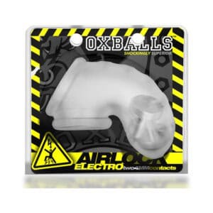 Blue Ox Designs OxBalls Airlock Electro Air-Lite Vented Chastity Cage