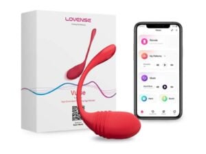 Lovense Vulse Thrusting and Vibrating Egg – App-Controlled G-Spot Stimulator with Long-Distance Connectivity