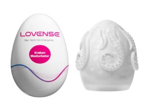 Lovense Kraken Single Egg Masturbator with Six Unique Textures and Discreet Design