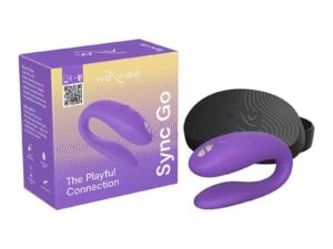 We-Vibe Sync Go Light Purple Couples Vibrator with App Control and Travel Case