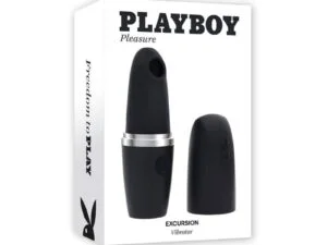Evolved Playboy Excursion Rechargeable Clitoral Suction Vibe with Silicone Body