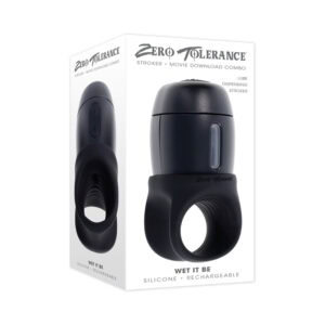 Evolved Zero Tolerance Wet It Be Stimulating Masturbator with Multi-Speed Vibration