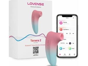 Lovense Tenera 2 App-Controlled Air Sucking Toy for Clitoral and Nipple Stimulation