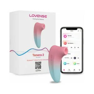 Lovense Tenera 2 App-Controlled Air Sucking Toy for Clitoral and Nipple Stimulation