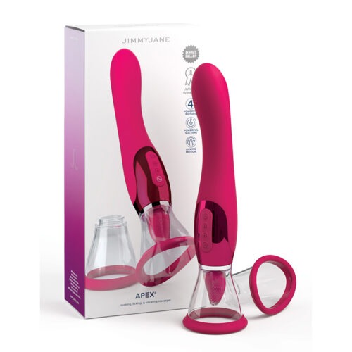 Pipedream Jimmyjane Apex Multi-Function Vibrator and Suction Toy