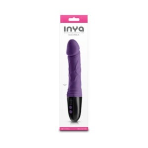 INYA Electrica Phallic Vibe Purple by New Sensations Novelties Inc. - Rechargeable Silicone & ABS Clitoral
