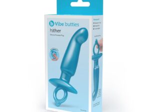 COTR Inc. b-Vibe Butties Hither Silicone Prostate Plug – Ergonomic, Waterproof Anal Toy with Flared Base
